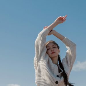 Long Knit Cardigan