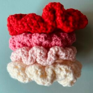 Satin Hair Scrunchies (6 Pack)
